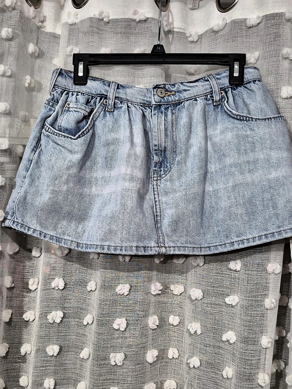 We The Free Denim Jean Skorts in Blue Waist 26